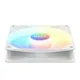 NZXT RF-C12TF-W1 Hub-mounted LED Fan Triple 120mm white