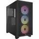 Corsair 3000D RGB Tempered Glass, black