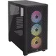 Corsair 3000D RGB Tempered Glass, black