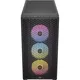 Corsair 3000D RGB Tempered Glass, black