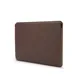 Decoded Leather Frame Sleeve für Macbook 16 Zoll Chocolate Braun