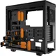 be quiet! Pure Base 600 Tempered Glass Window orange