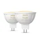 Philips Hue White Ambiance MR16 LED-Lampe 400lm, 6er Pack