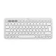Logitech Pebble Keys 2 K380S Weiß - Minimalistische kabellose Tastatur