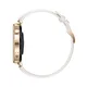 Huawei Watch GT 4 Smartwatch 41mm (Aurora) gold, White Leather AMOLED-Display