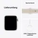 Apple Watch Series SE (2023) Aluminium 40mm polarstern (Sportarmband polarstern) S/M