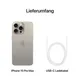 Apple iPhone 15 Pro Max Apple iOS Smartphone in silver  with 256 GB storage