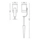 Philips Hue Lily LED 3flg. Spot Basis-Set schwarz