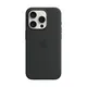Apple Original iPhone 15 Pro Silicone Case mit MagSafe - Schwarz