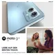 Motorola moto g54 5G 8/256 GB Android 13 Smartphone glacier blau