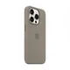 Apple Original iPhone 15 Pro Silicone Case mit MagSafe - Tonbraun