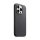 Apple Original iPhone 15 Pro Feingewebe Case mit MagSafe - Schwarz