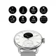 Withings ScanWatch 2 38mm weiß EKG, Blutsauerstoffgehalt, Schlafüberwachung