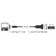 Delock Adapter USB Type-C™ > 1 x Seriell DB9 RS-232 15cm schwarz