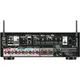 Denon AVR-X1800H 7.2 AV Receiver Schwarz 8K Dolby Atmos, HEOS Built-in