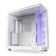 NZXT H6 Flow RGB Mid-Tower Airflow Gaming Gehäuse Weiß Glasfenster