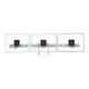 Ergotron HX Triple-Monitor Bogen-Kit