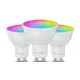 Nanoleaf Essentials Matter Smart Bulb GU10 LED-Leuchtmittel 3er NF080802-3GU10