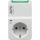 APC PM1WU2-GR Essential SurgeArrest 1 Outlet 230V 2 Port USB Charger
