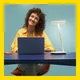 WiZ Portrait smarte Home Office Tischleuchte mit Ringlicht + 4 x NFC Tag