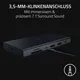 RAZER USB-C Dock - Schwarz - 4K, 2xUSB-C, 4xUSB-A, Ethernet, HDMI, 3,5mm Klinke
