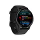 Garmin Venu® 3 Schwarz/Schiefergrau mit Schnellwechsel-Silikon-Armband