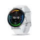 Garmin Venu® 3 Steinweiss/Silber mit Schnellwechsel-Silikon-Armband