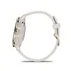 Garmin Venu® 3S Elfenbein/Softgold mit Schnellwechsel-Silikon-Armband