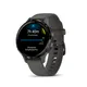 Garmin Venu® 3S Kieselgrau/Schiefergrau mit Schnellwechsel-Silikon-Armband