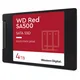 WD Red SA500 NAS SATA SSD 4 TB 2,5"/7mm