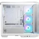 MSI MAG Pano M100R PZ Midi Tower Gaming Gehäuse, Echtglas Seitenfenster, Weiß