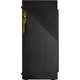 Inter-Tech A-303 Slant ATX RGB Gaming Gehäuse, Acrylglas-Seitenteil, Schwarz