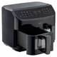 Medion MD 11760 Life P20 XXL Twin Doppelzonen-Heißluftfritteuse 8,7 l, schwarz