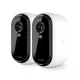 Arlo Essential 2 2K Outdoor Kamera außen - 2er Set weiß + Doorbell