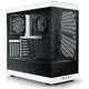HYTE Y40 White ATX MidiTower Gaming Gehäuse weiß/schwarz, Seitenfenster