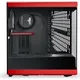 HYTE Y40 Red Black ATX Midi Tower Gaming Gehäuse rot/schwarz, Seitenfenster