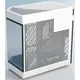 HYTE Y60 White Zweikammer ATX-Midi-Tower Gehäuse weiß/schwarz, Seitenfenster