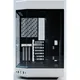 HYTE Y60 White Zweikammer ATX-Midi-Tower Gehäuse weiß/schwarz, Seitenfenster