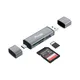 EQUIP 245460 Kartenleser mit USB 3.0-Hub, OTG