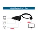EQUIP 332703 3x1 HDMI Switch