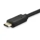 EQUIP 128343 USB 3.2 Gen 1 C auf A Kabel, M/M,  0.25m, 5Gbps, Schwarz