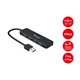 EQUIP 128959 4-Port-USB-3.2 Gen 1-Hub und Adapter für USB-C