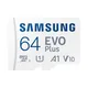 Samsung Evo Plus (2024) 64 GB microSDXC Speicherkarte (160 MB/s, Class 10, U3)