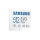 Samsung Evo Plus (2024) 512 GB microSDXC Speicherkarte (160 MB/s, Class 10, U3)