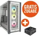 Corsair iCUE 5000X RGB Mid-Tower ATX Gaming Gehäuse + Gratis Netzteil RM750x