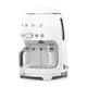 SMEG DCF02WHEU 50s Style Filterkaffeemaschine Weiß