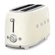 SMEG TSF02CREU 50's Retro Style Toaster creme