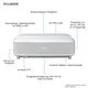 Epson EH-LS650W 3LCD Ultrakurzdist. Pojektor 3600 Lumen 4K PRO-UHD HDMI Weiß