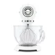 SMEG SMF13WHEU 50s Style Küchenmaschine Full-Color Weiß, Glasschüssel