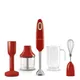SMEG HBF22RDEU 50s Style  Stabmixer - Rot